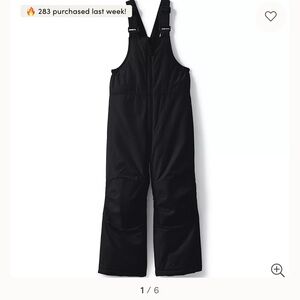 Kids Squall Waterproof Insulated Iron Knee Snow Bibs Size 10